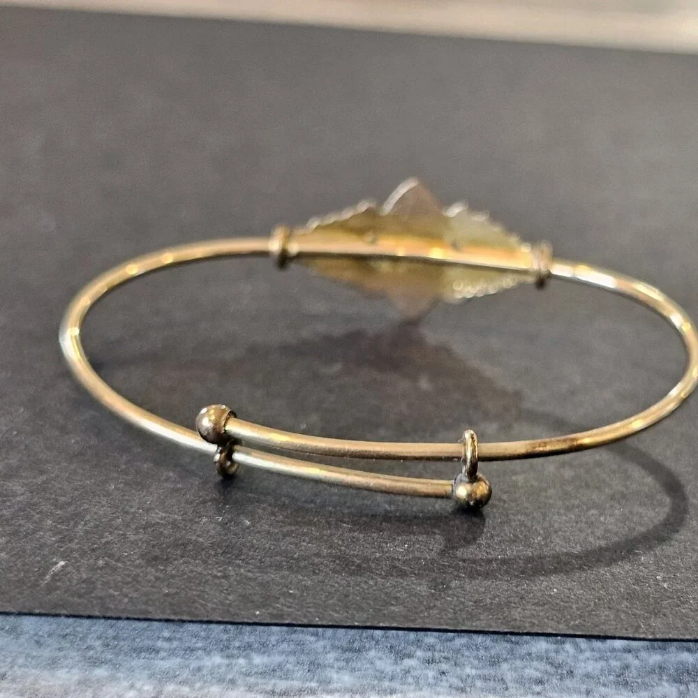 Antique Victorian Toddlers Slide Bangle Gold Bracelet 3T 4T JMF‎ and Co 4 G